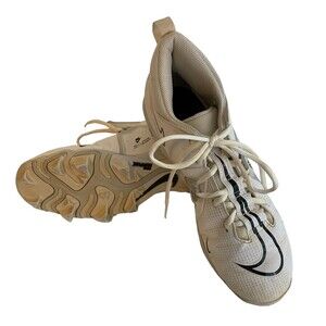 Nike Alpha Fastflex Cleats Mens Size 9.5 White Shoes